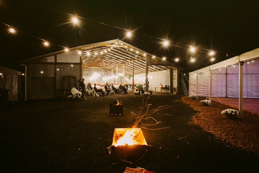 counyry wedding reception, shed wedding, party inspiration